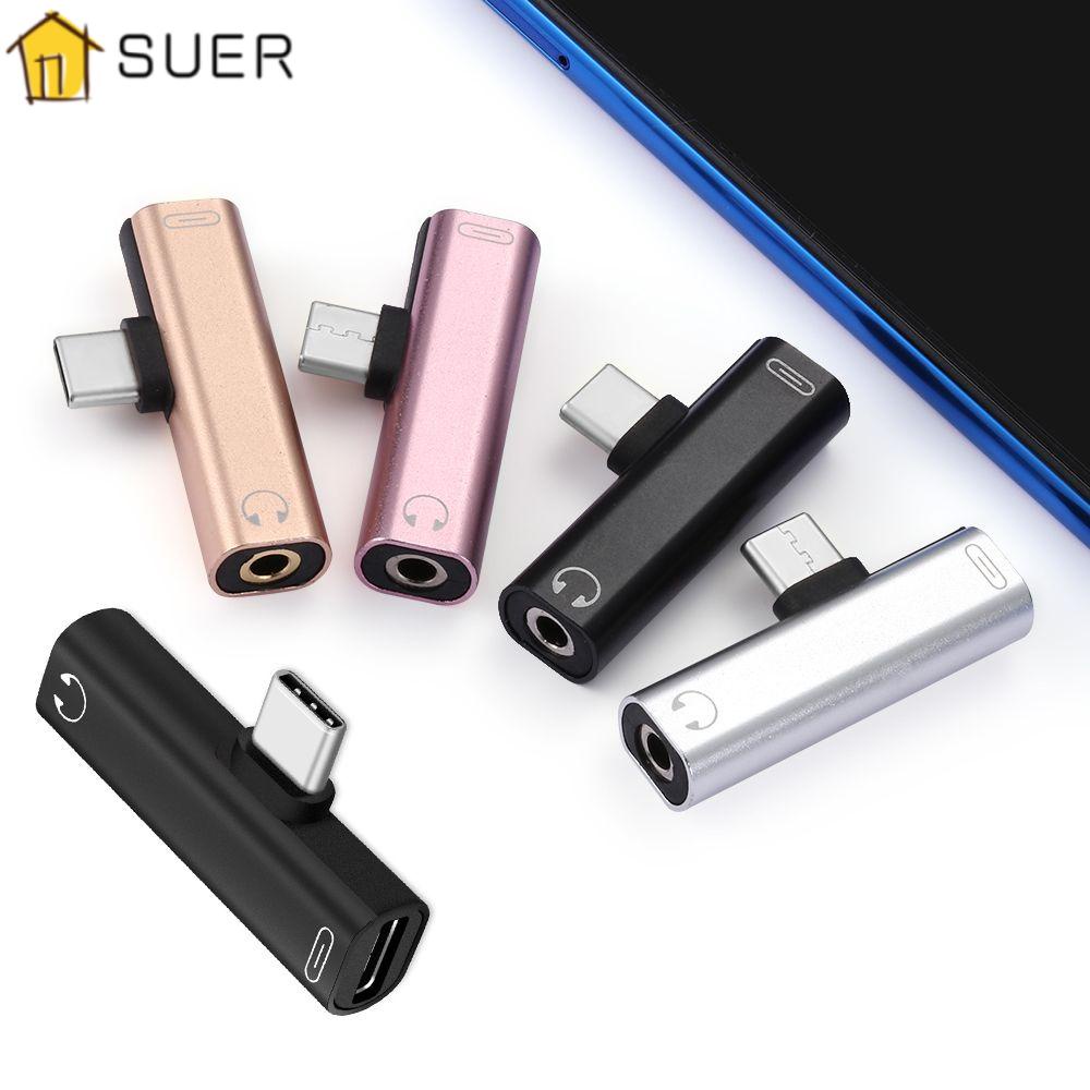 SUENIN Cáp Chuyển Đổi Cổng Type-C Sang Cổng 3.5mm Cho Samsung S10 S9 Huawei Mate20