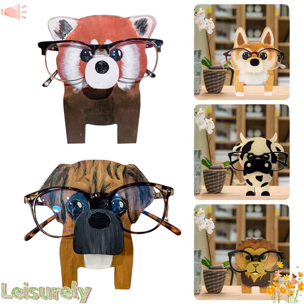 LEILY Giá Đỡ Trưng Bày Mắt Kính Bằng Gỗ Thiết Kế Sáng Tạo