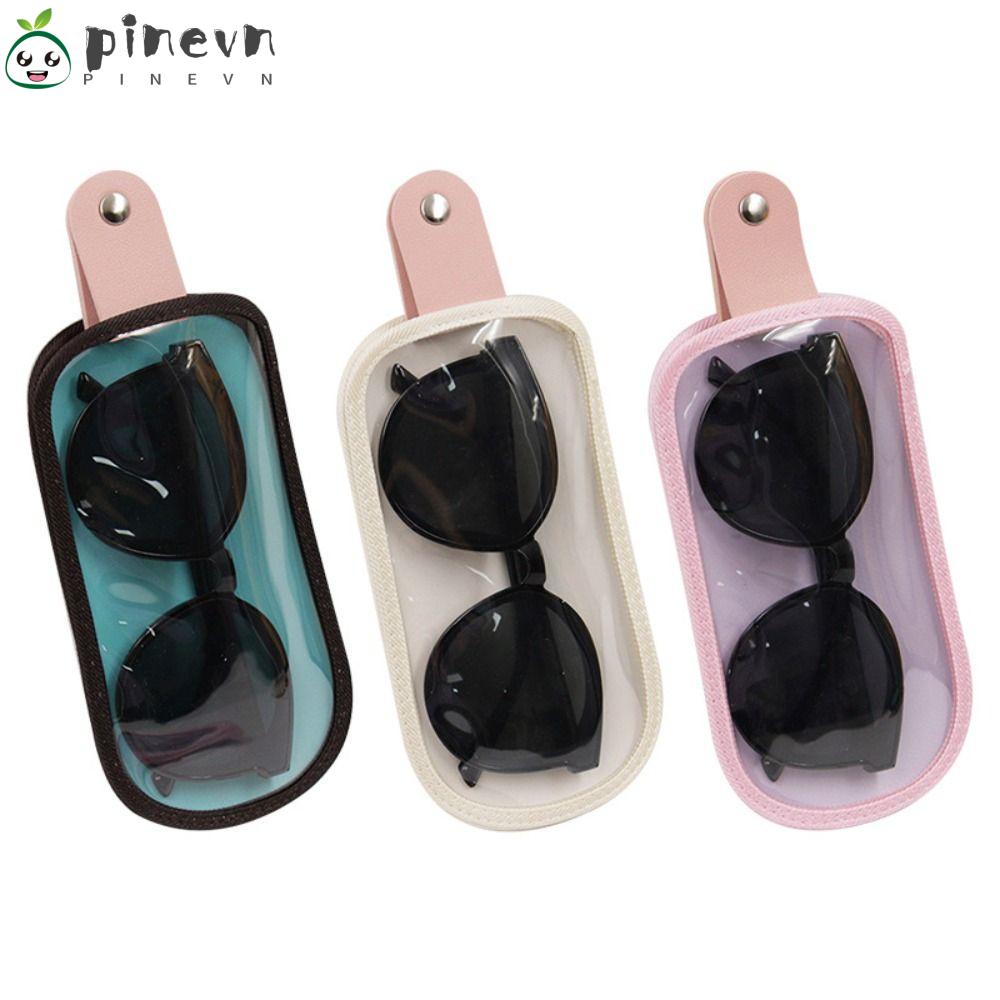 PINEVN Túi Đựng Mắt Kính Trong Suốt Đa Năng Chống Thấm Nước