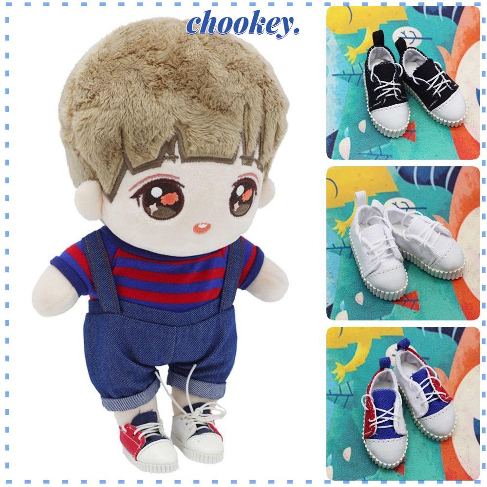 CHOOKEY Giày Thể Thao Thời Trang Cho Búp Bê 15cm Tỉ Lệ 1 / 6