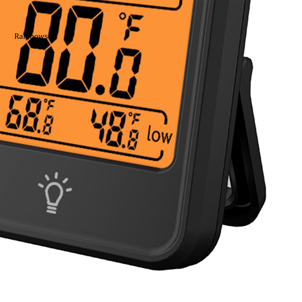 Đồng Hồ Đo Nhiệt Độ Và Độ Ẩm MC41 Màn Hình LCD Kỹ Thuật Số Có Đèn Nền Dành Cho Phòng Em Bé