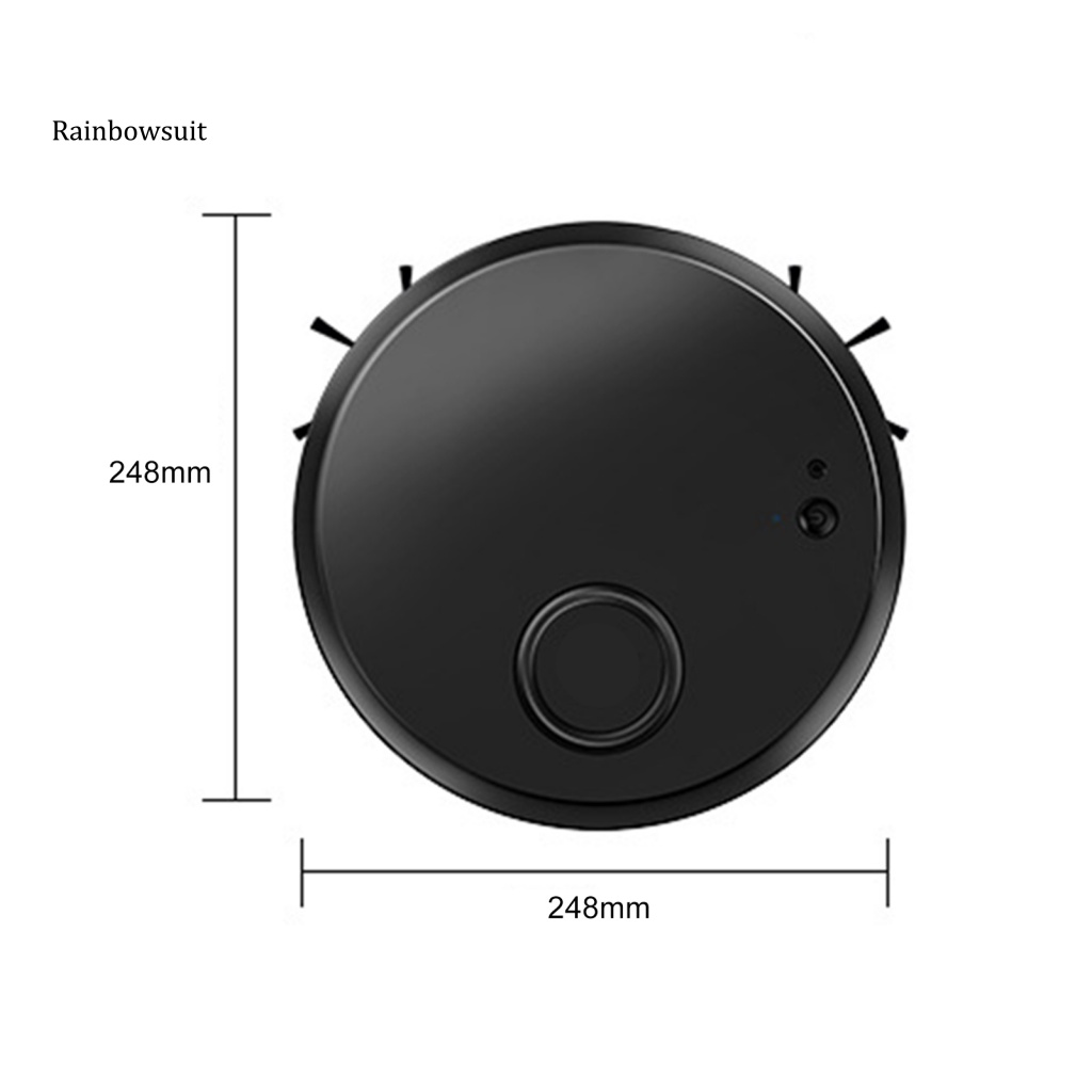 Robot Hút Bụi Một Nút Khởi Động Tiếng Ồn Thấp Bằng ABS Tiết Kiệm Năng Lượng Cho Gia Đình