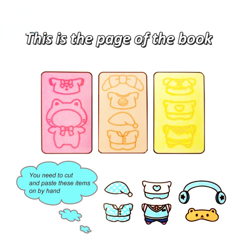 Đồ Chơi Sách Hoạt Hình Kuromi Melody Diy Dành Cho Bé Gái