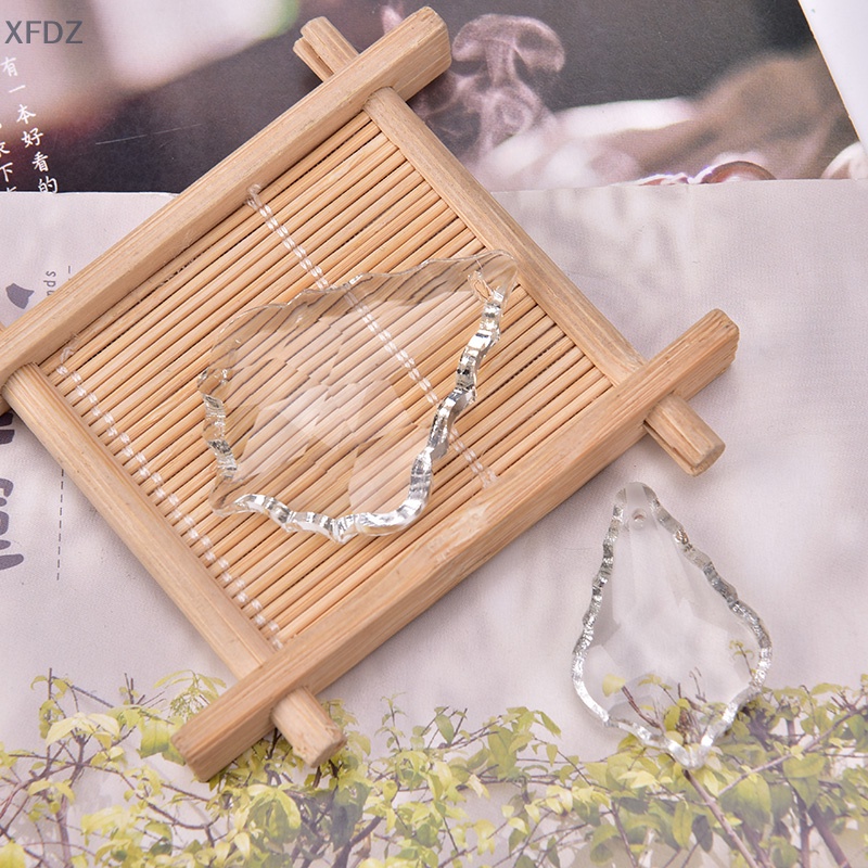 1 Lăng Kính Pha Lê Trong Suốt Treo Đèn Chùm