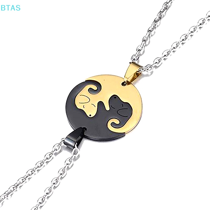 Bộ 2 Vòng cổ Mặt Âm Dương Bằng Thép Không Gỉ