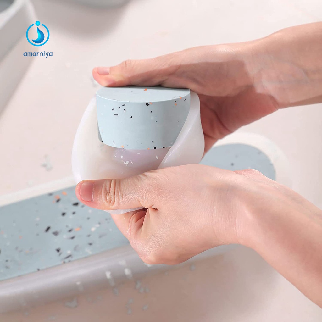 (Shop Amart) Khuôn Silicone Làm Đế Nến Một / Ba Tầng Không Dính Linh Hoạt