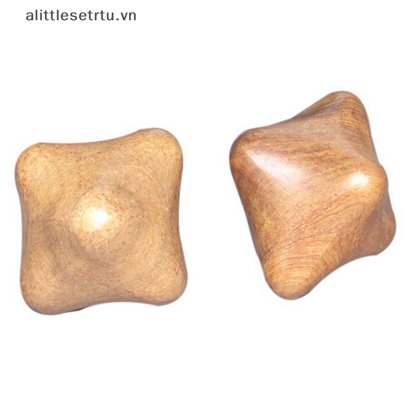 Bộ 2 Dụng Cụ Mát Xa Bàn Tay Giúp Thư Giãn Bằng Gỗ