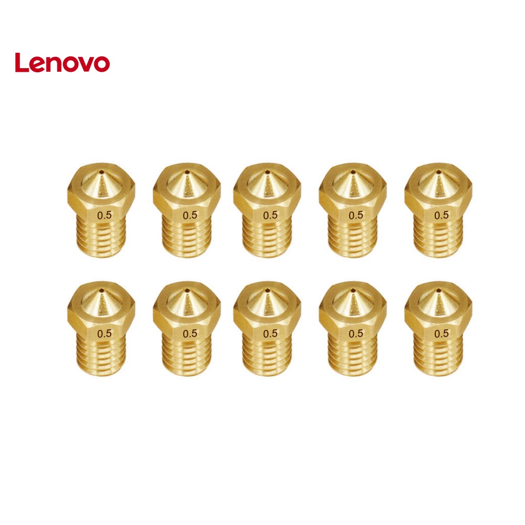 Set 10 Vòi Phun M6 1.75 / 3.0mm V5 V6 Chuyên Dụng Cho Máy In 3D