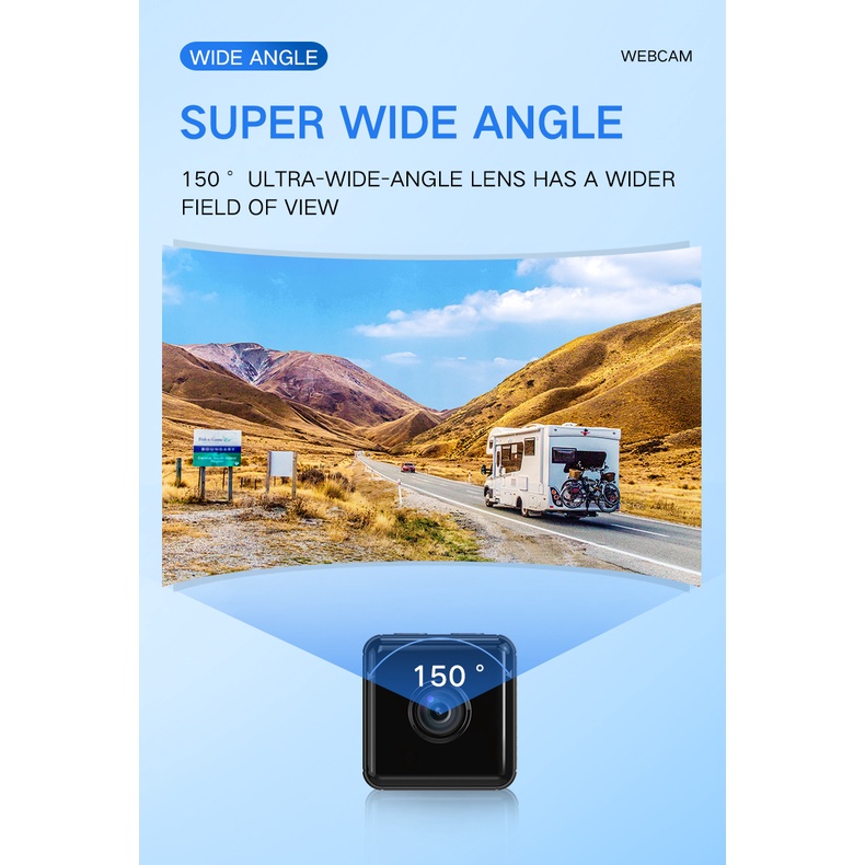 Camera Hành Trình Trong Nhà X6 Quay 360 Độ Kết Nối WIFI Không Dây