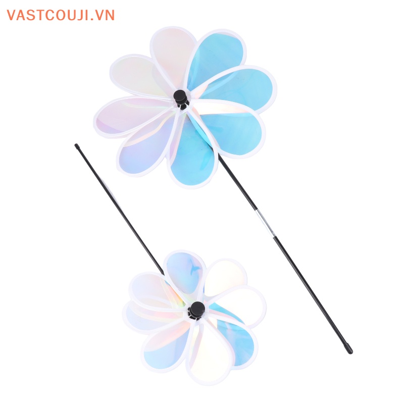 1 Cánh Gió Hình Hoa Hướng Dương Đính Kim Sa Nhiều Màu Có Thể Gấp Gọn Dùng Trang Trí Sân Vườn / Cắm Trại / Dã Ngoại