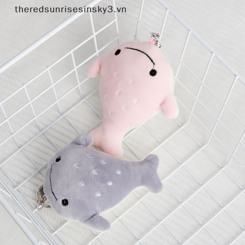 1 Thú Nhồi Bông Hình Cá Voi Dễ Thương Treo Balo