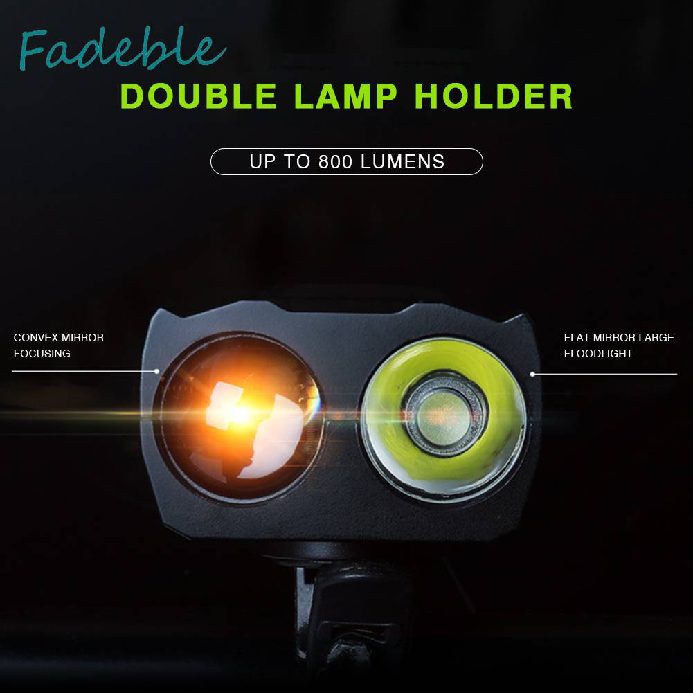 Đèn Pin Cảm Ứng Gắn Tay Lái Xe Đạp 120dB 4000mAh