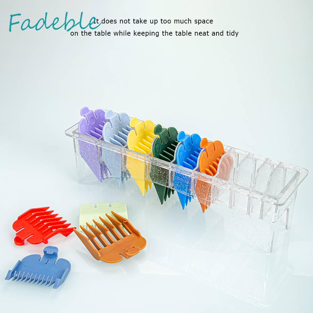 Hộp Đựng Lược Chải Tóc 10 Ngăn Bằng Nhựa Siêu Bền Tiện Dụng Cho Salon