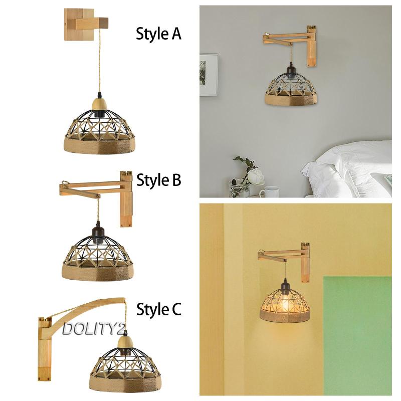 Đèn Treo Tường Đan Tay Phong Cách Vintage Trang Trí Nội Thất