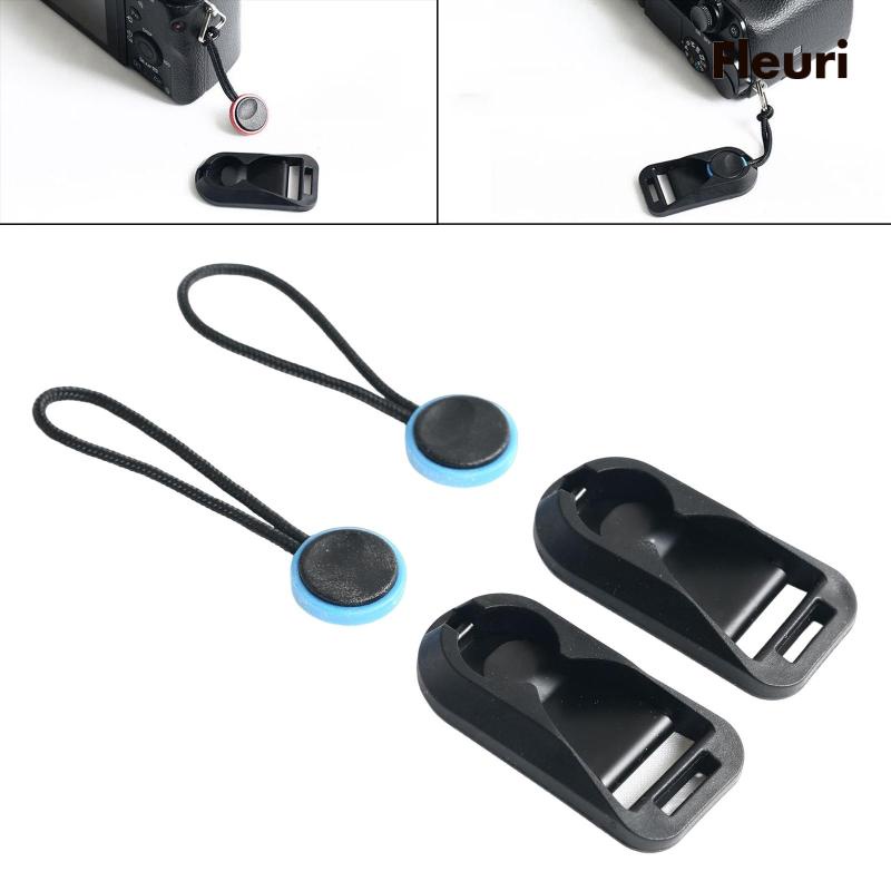 Set 2 Cặp Khóa Vòng Mini Qd Tháo Lắp Nhanh Cho Dây Đeo Cổ / Vai / Dây Đeo Cổ DIY