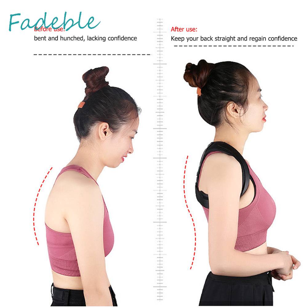 Đai Đeo Hỗ Trợ Điều Chỉnh Tư Thế Lưng Trọng Lượng Nhẹ Dành Cho Người Lớn Và