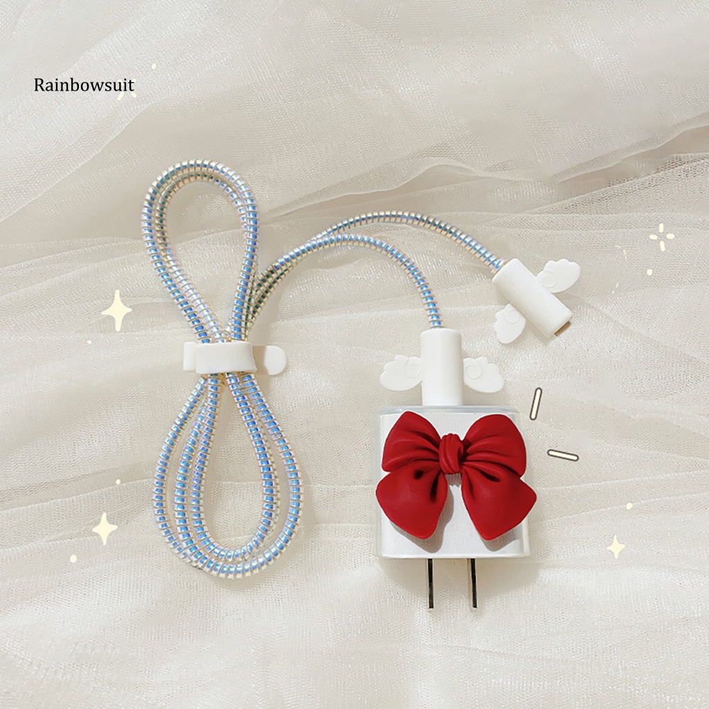 Phụ Kiện Bảo Vệ Đầu Dây Cáp Sạc 18W / 20W Chống Sốc Tiện Dụng Cho iPhone