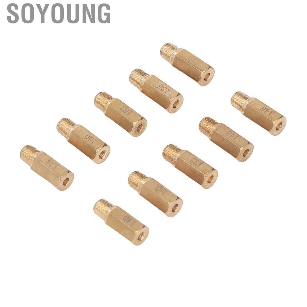 Soyoung Hex Main Jets Carb Professional High Accuracy Strong for Motorcycle