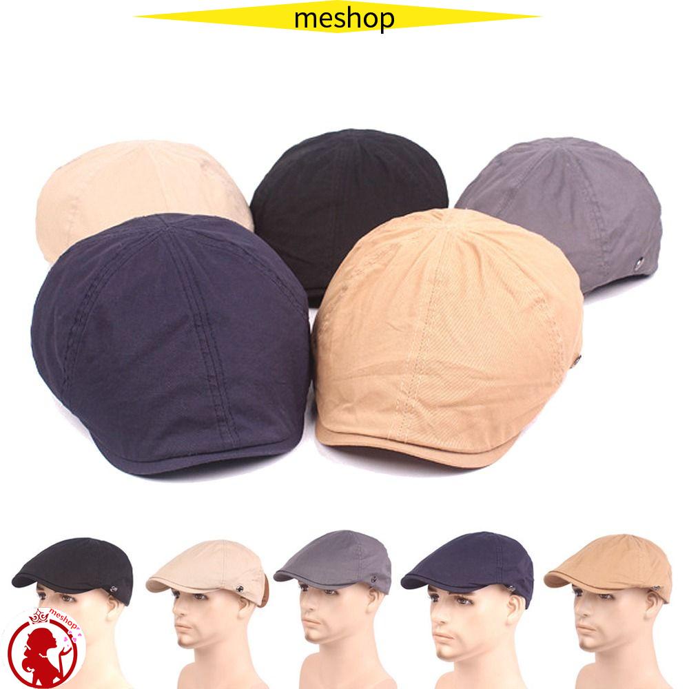 ME Mũ Beret Chống Nắng Màu Trơn Phong Cách Cổ Điển Thời Trang Mùa Hè