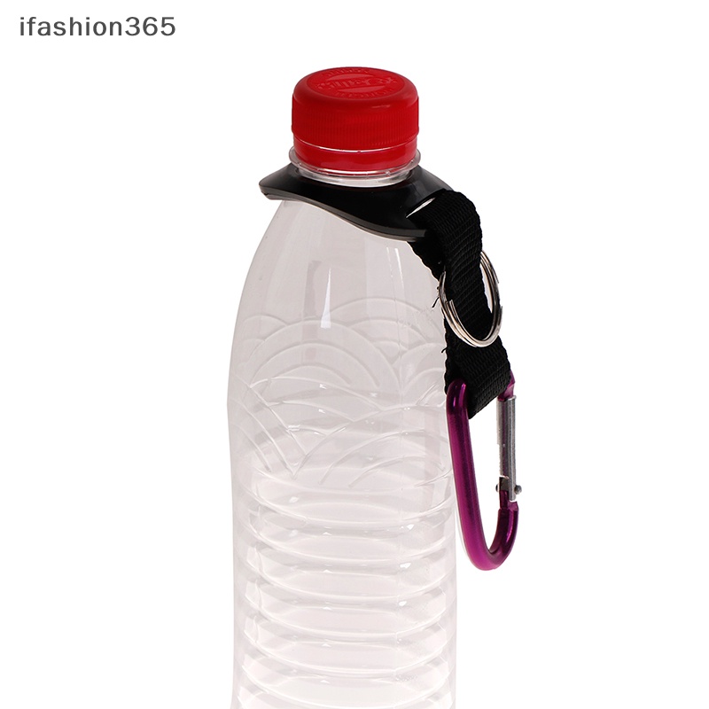 Móc Kẹp Giữ Bình Nước Bằng Silicon Và Nhôm Tiện Dụng Mang Theo Du Lịch / Leo Núi ifashion365