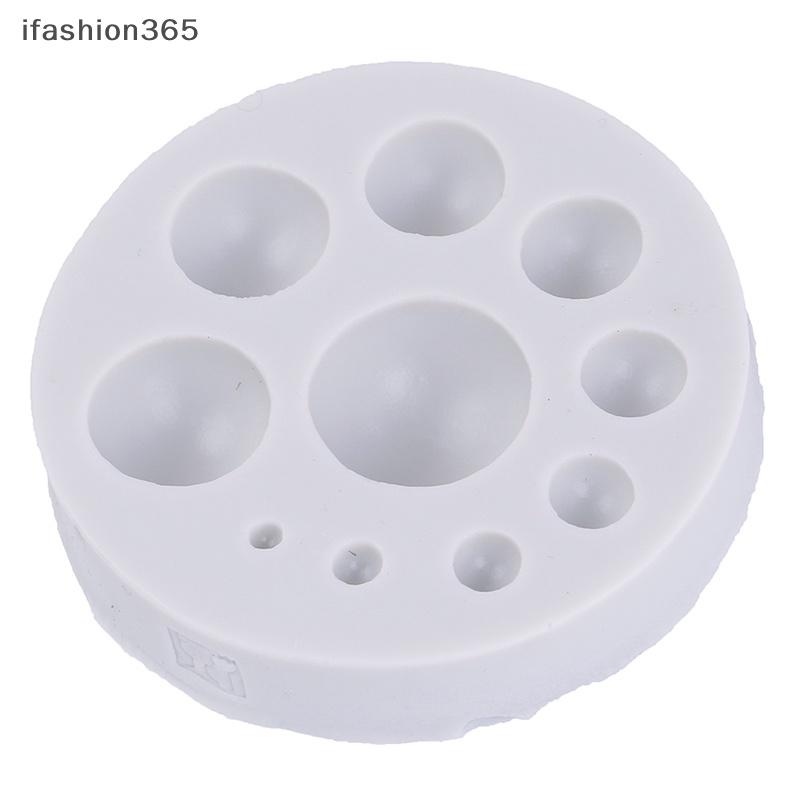 Khuôn Silicon Làm Bánh Kẹo / Sô Cô La / Đá Viên Hình Tròn Thời Trang ifashion365