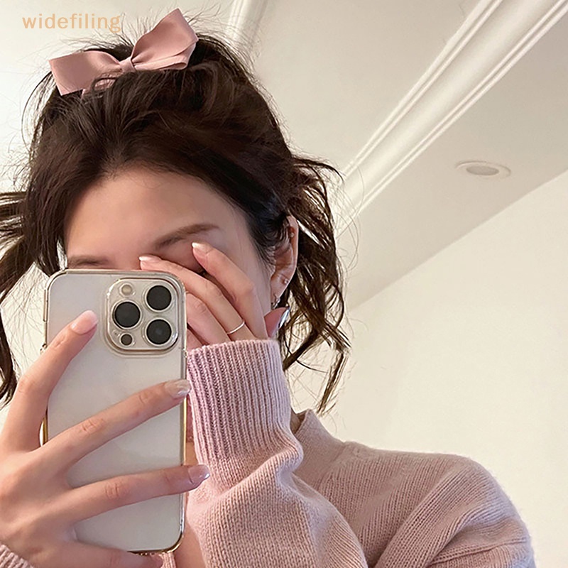 Kẹp Tóc Ba Chiều Đính Nơ Nhỏ Xinh Xắn Dễ Thương Cho Bé Gái