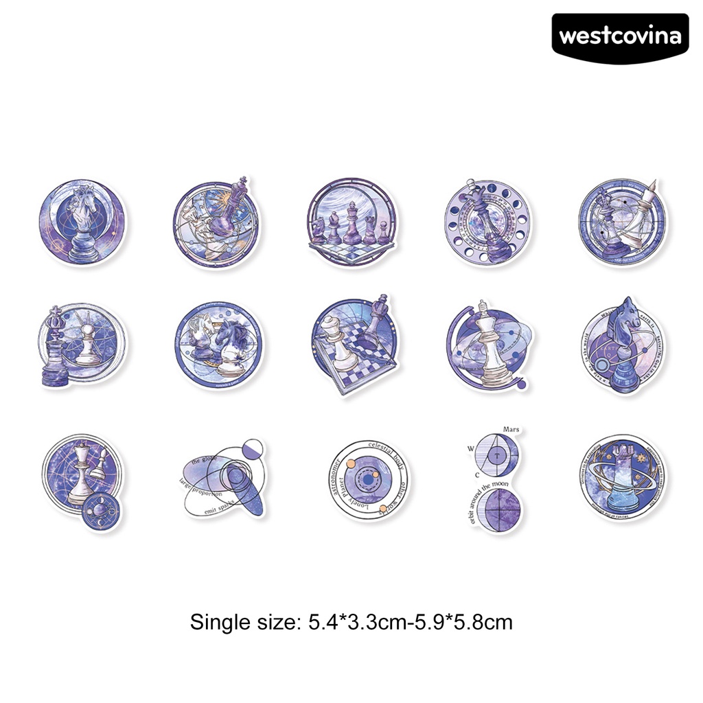 [WSTN]✎Set 60 Sticker Dán Trang Trí Sổ Tay DIY