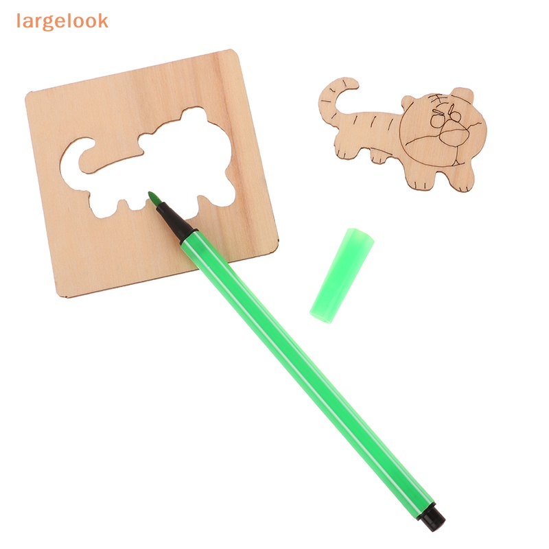 Bộ Khuôn Vẽ Tranh Nghệ Thuật DIY Có Thể Tái Sử Dụng Cho Bé