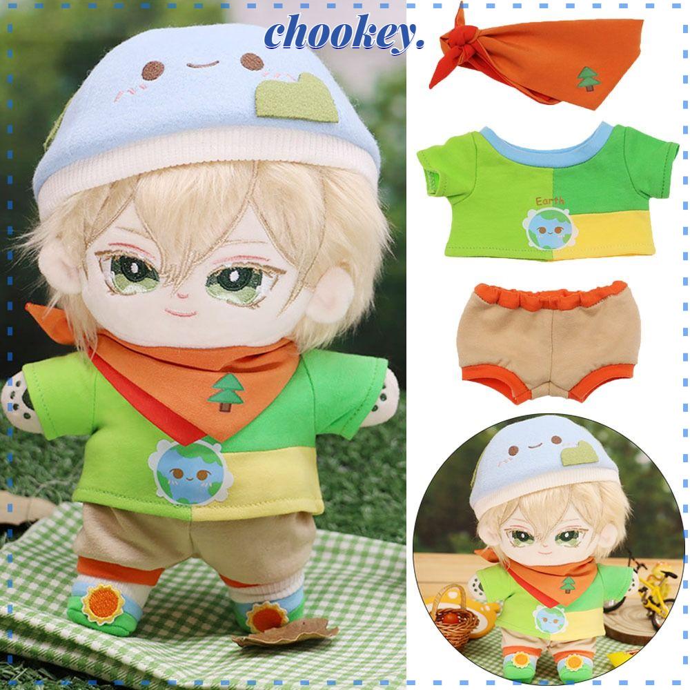 CHOOKEY 1 Bộ Quần Áo Dành Cho Búp Bê Kích Thước 20cm Tỷ Lệ 1 / 12