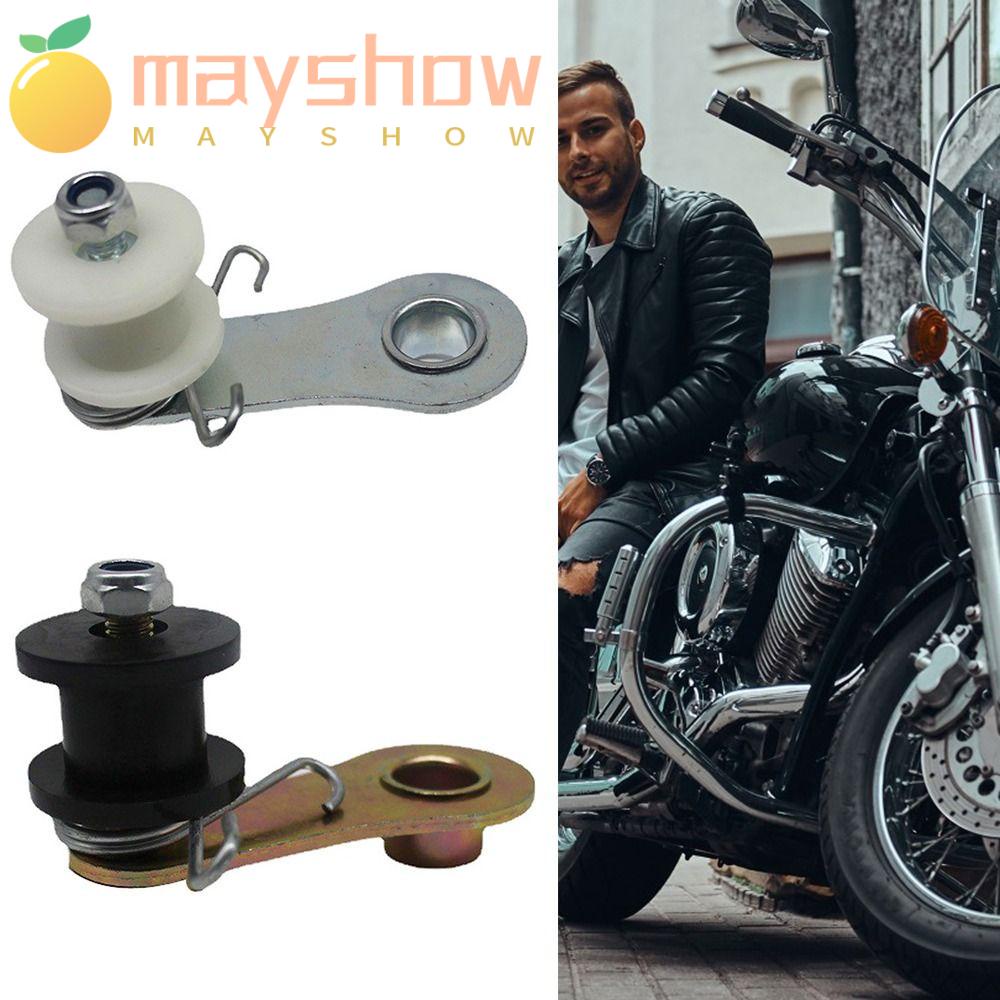 MAYSHOW Dụng Cụ Căng Xích Xe Máy Bằng Nhựa Màu Trắng Đen Thông Dụng