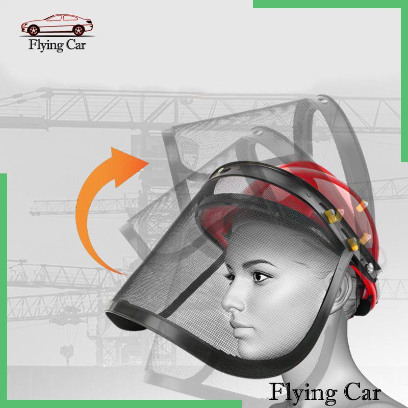 Bộ Giá Đỡ Mặt Và Mũ Cứng Chuyên Nghiệp Dạng Lật Lên Xuống Bằng Dây Kim Loại