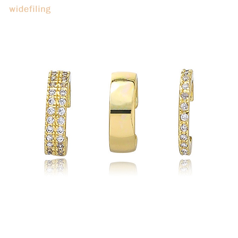 Khuyên Kẹp Vành Tai Đính Đá Zircon Dễ Thương Cho Nữ