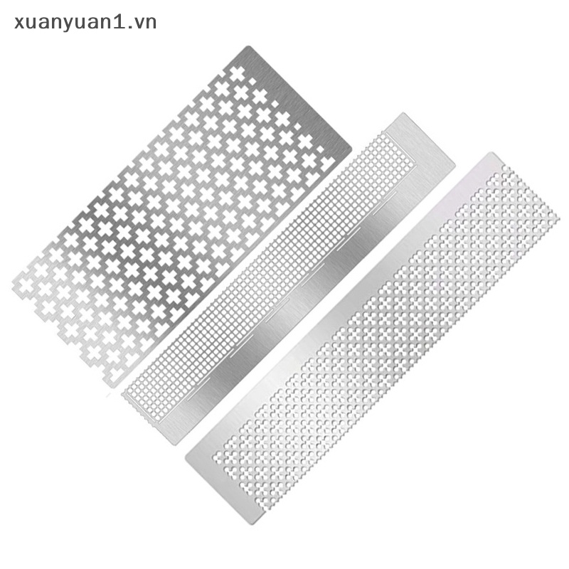 Thước Inox Dùng Thêu Tranh Chữ Thập DIY Tiện Dụng