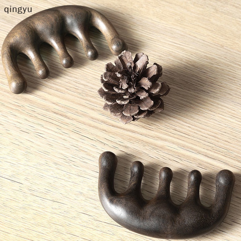 1 Lược Chải Tóc Mát Xa Da Đầu Bằng Kim Loại Năm Cánh Tiện Dụng