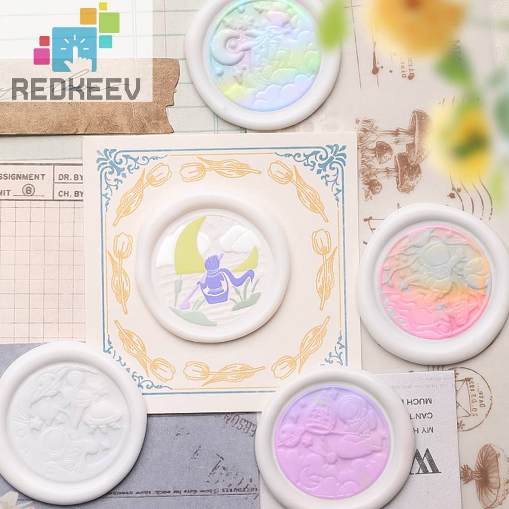 Thẻ Đám Cưới Đầu Đồng Tráng Men Phong Cách Phi Hành Gia Cổ Điển