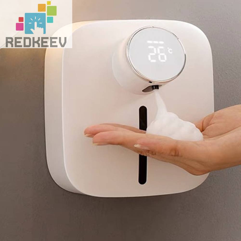 Bình Đựng Xà Phòng Tạo Bọt Tự Động Kèm Sạc USB Tiện Dụng Cho Nhà Tắm /