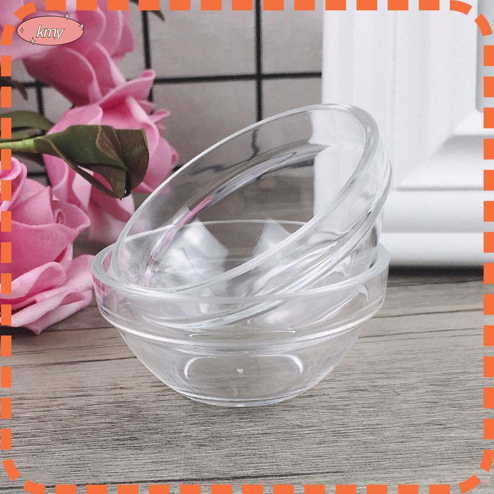 KRNY Tô Thủy Tinh Trong Suốt Dày Dặn Đựng Salad Dễ Vệ Sinh Cho Salon Làm Đẹp