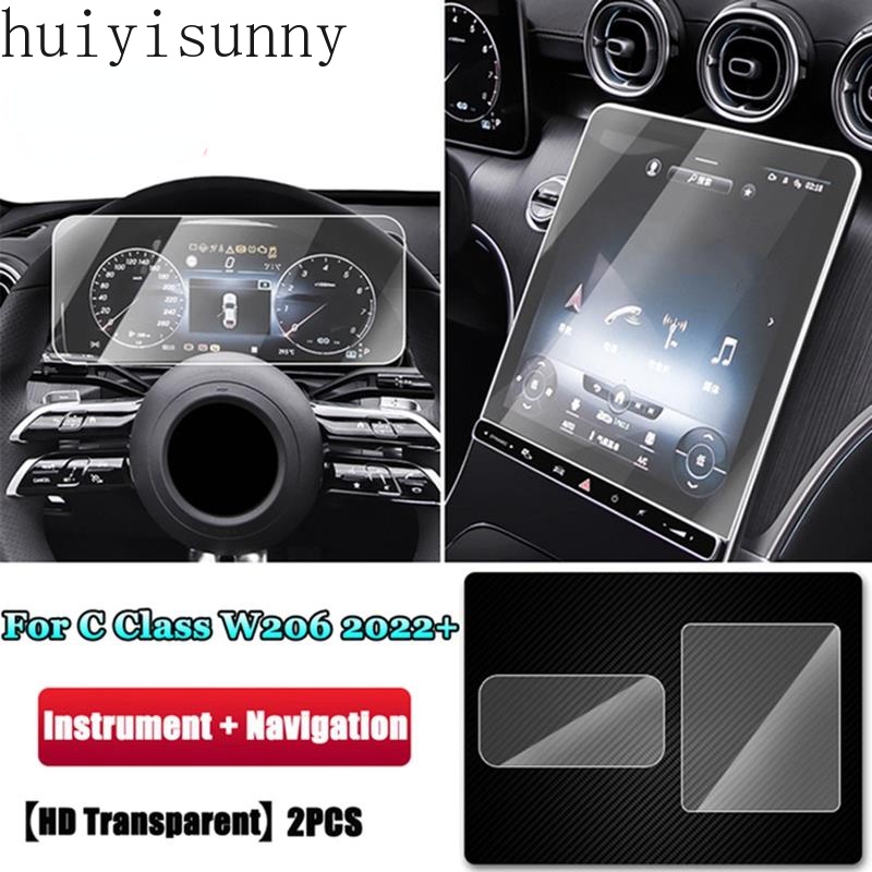 Set 2 Phim Dán Kính Cường Lực Bảo Vệ Màn Hình Định Vị GPS Dành Cho Ô Tô Mercedes Benz C-Class W206 2022 +