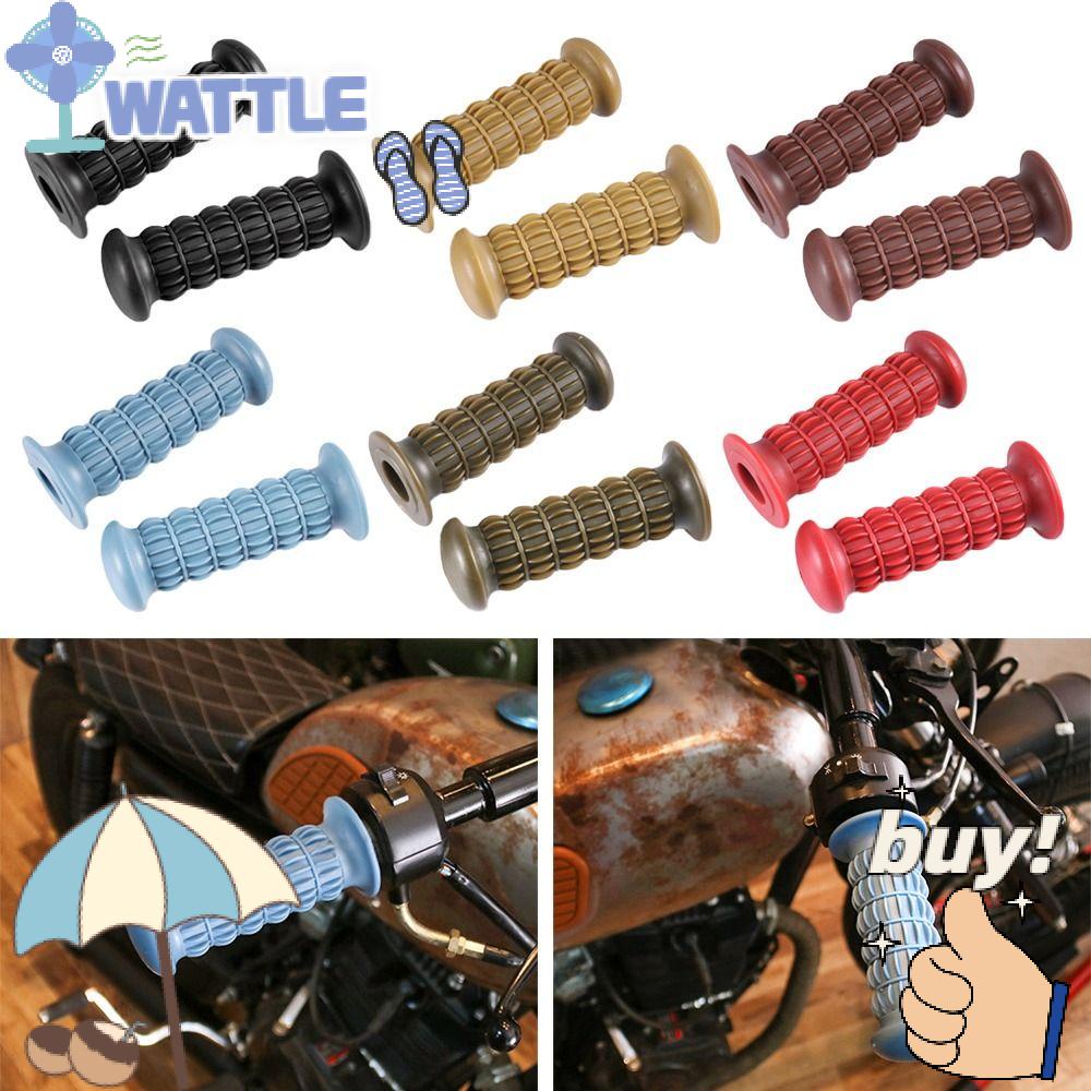 WTTLE Găng Tay Cao Su 7 / 8 "22mm Cho Xe Mô Tô