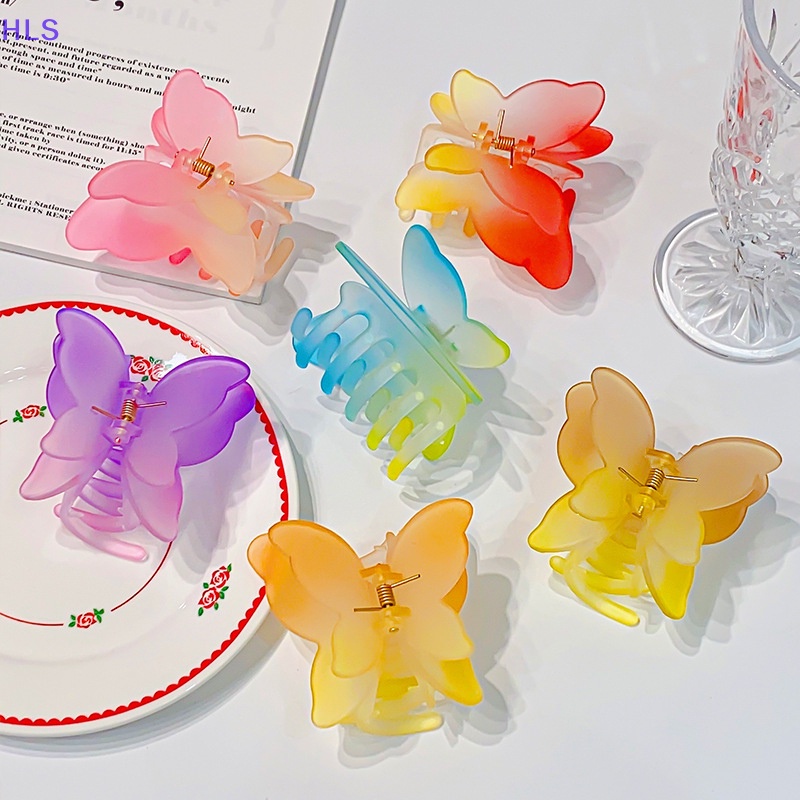 Kẹp Tóc Hình Bướm Ngọt Ngào Thời Trang Cho Nữ