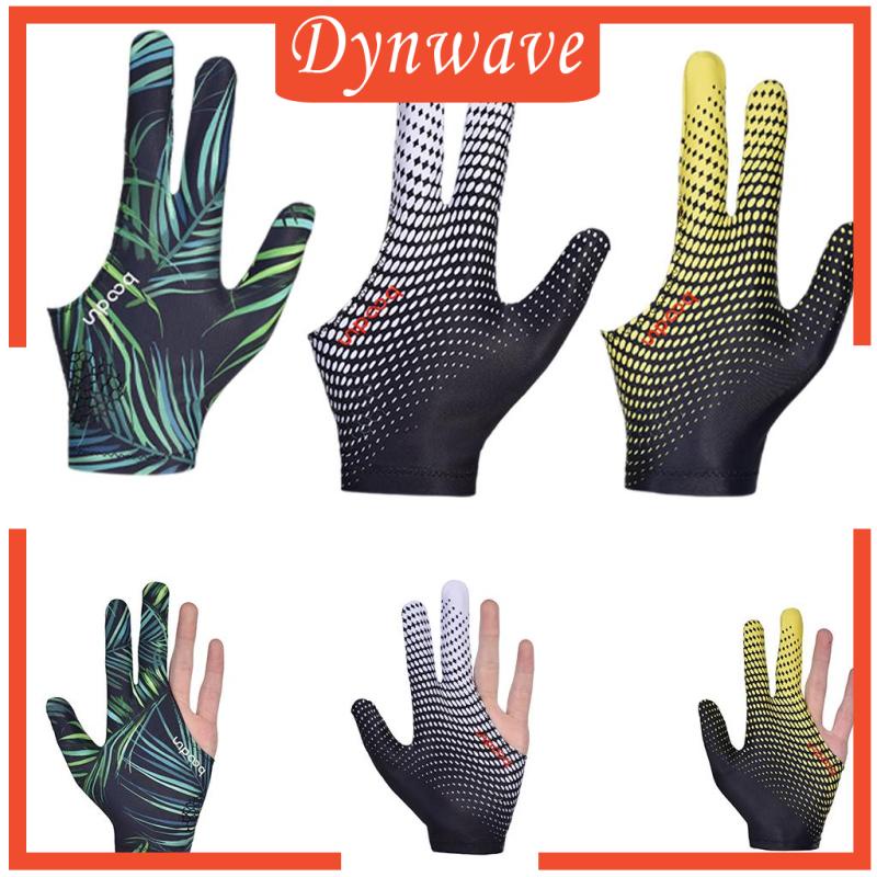 Set 2 Găng Tay 3 Ngón Chơi Bi Da Đàn Hồi Cho Cả Nam Và Nữ