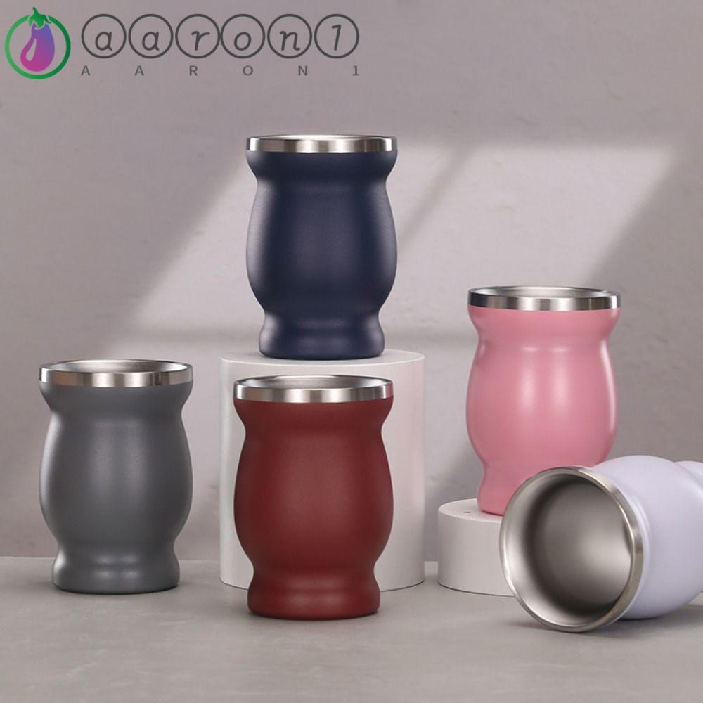 AARON1 Bình Nước Giữ Nhiệt Bằng Thép Không Gỉ Hai Lớp Chất Lượng Cao