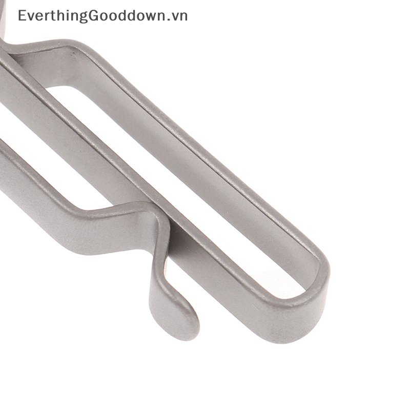 Everthinggooddown Móc Khóa Dây Ruy Băng Bằng Hợp Kim Titan Nhanh Chóng Dùng Khi Đi Bộ Đường Dài vn