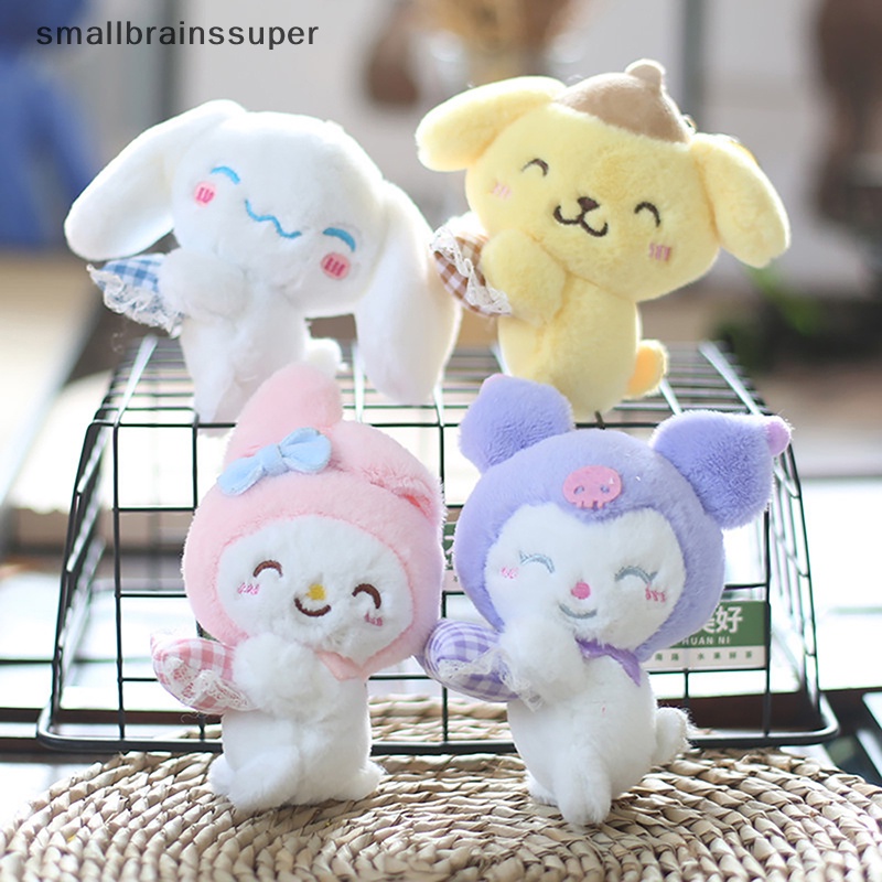 SANRIO Móc Khóa Hình Nhân Vật Kuromi Melody Nhồi Bông Đáng Yêu