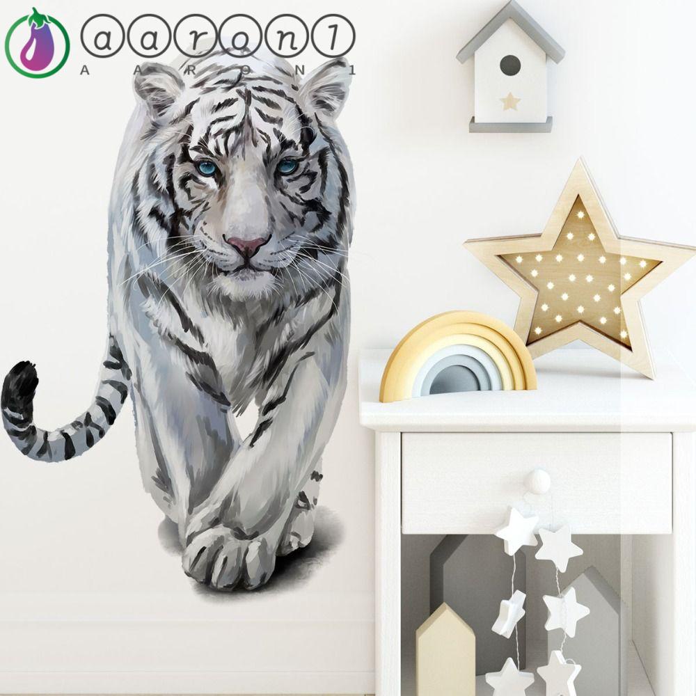 AARON1 Sticker Dán Tường Tự Dính Họa Tiết 3D Độc Đáo Trang Trí Nhà Cửa