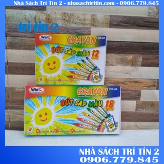 Bút sáp win 18 màu bút tô màu cho bé