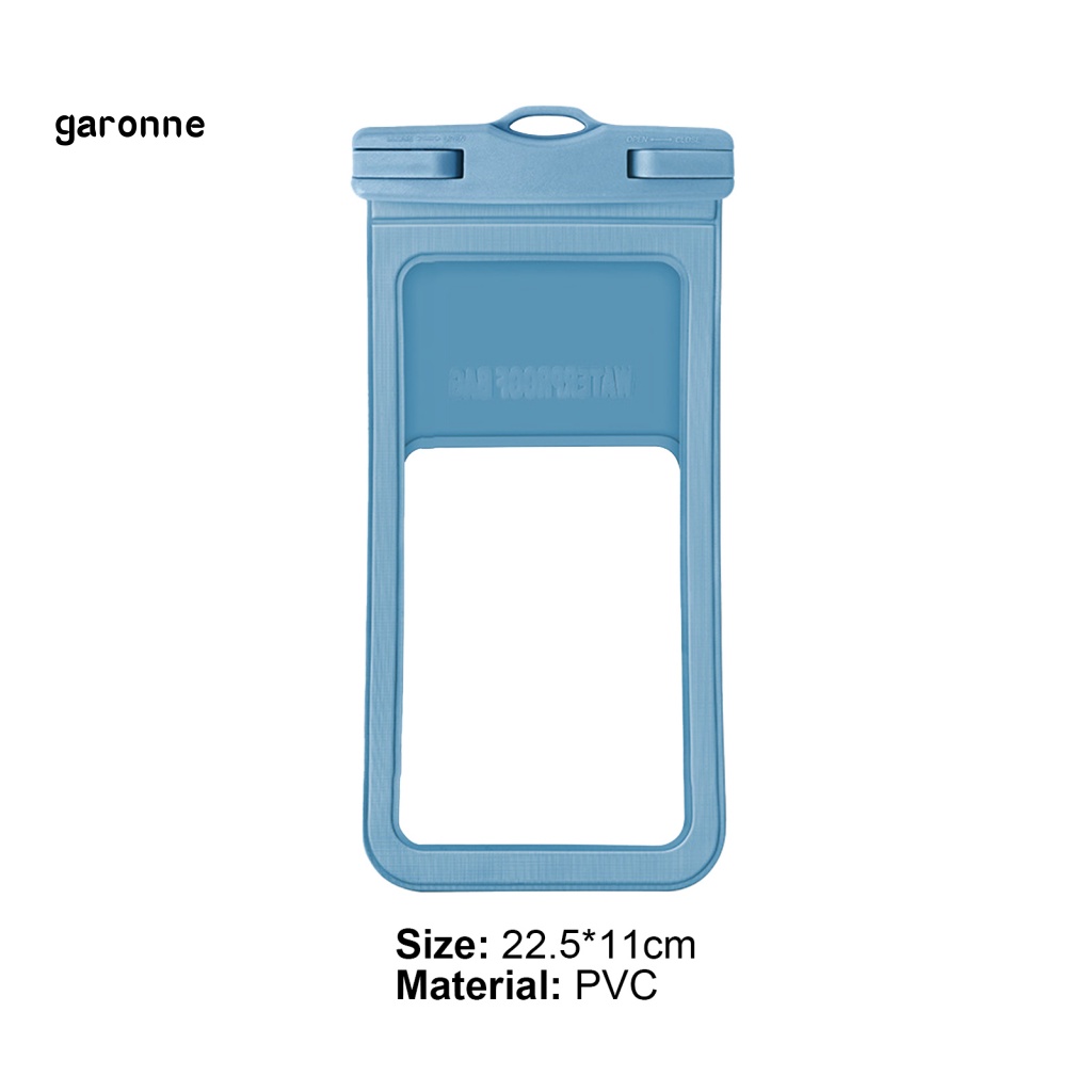 Gar Túi Đựng Điện Thoại Bằng PVC Chống Thấm Nước Có Dây Treo Nhỏ Gọn Dễ Sử Dụng Khi Đi Bơi