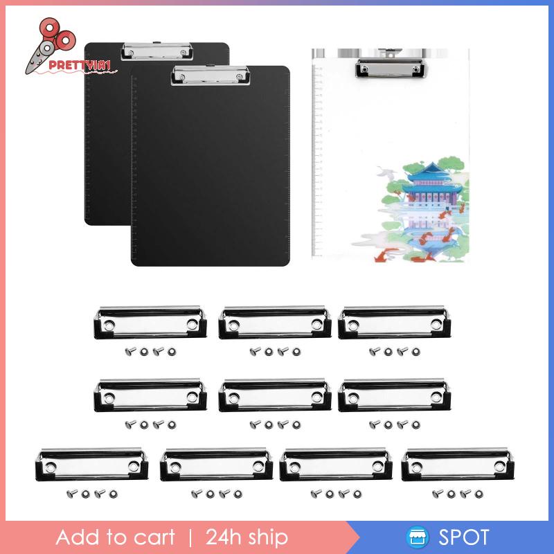 Set 10 Kẹp Giữ Tài Liệu 10cm Tiện Dụng Cho Văn Phòng