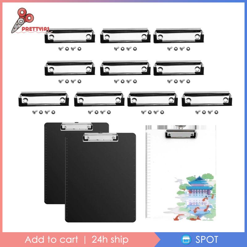 Set 10 Kẹp Giữ Tài Liệu 10cm Tiện Dụng Cho Văn Phòng