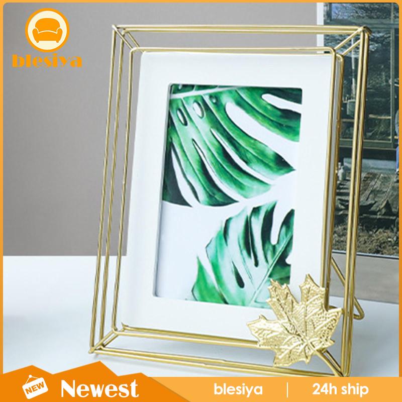 Khung Ảnh Bằng Kim Loại Để Bàn Trang Trí Phòng Ngủ / Tiệc Cưới